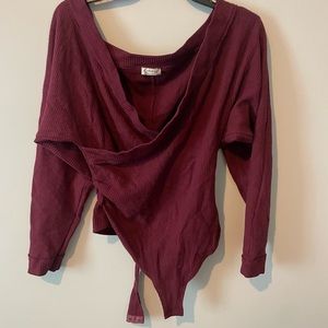 NWOT free people bodysuit